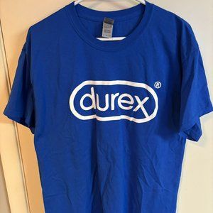 Durex Logo Blue Shirt Size L